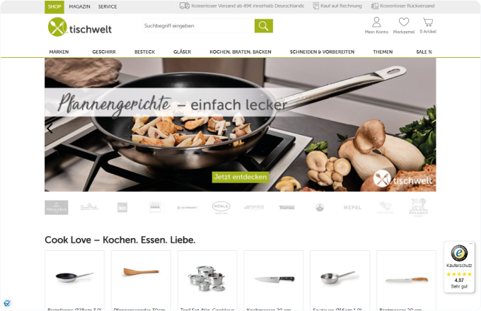 Tischwelt
