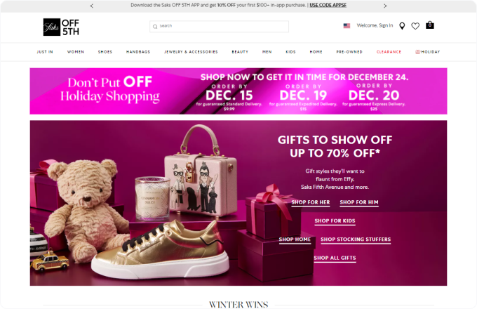 Saks Off 5th